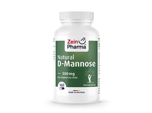 NATURAL MANNOSE CAPSULES 500 MG