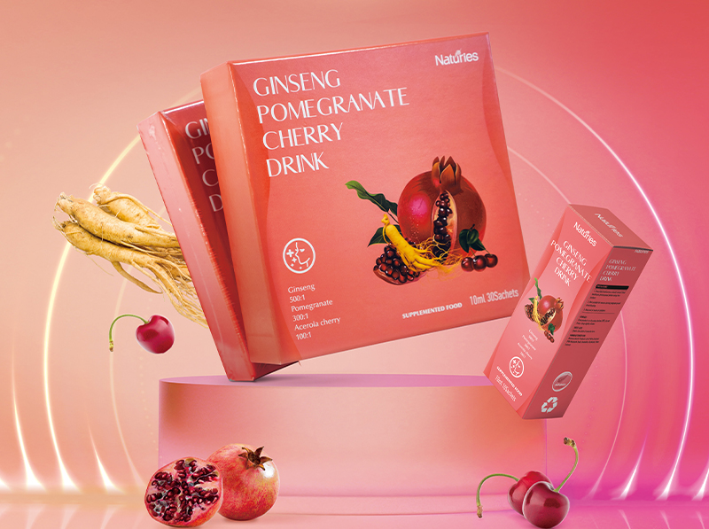 GINSENG POMEGRANATE CHERRY DRINK